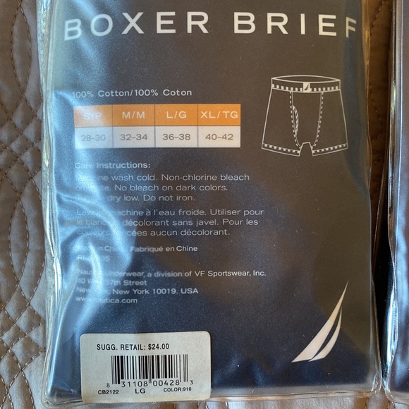 2 Large men’s Nautical boxer briefs - Picture 3 of 6